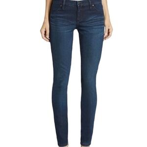 BlankNyc dark wash stretch skinny jeans 25